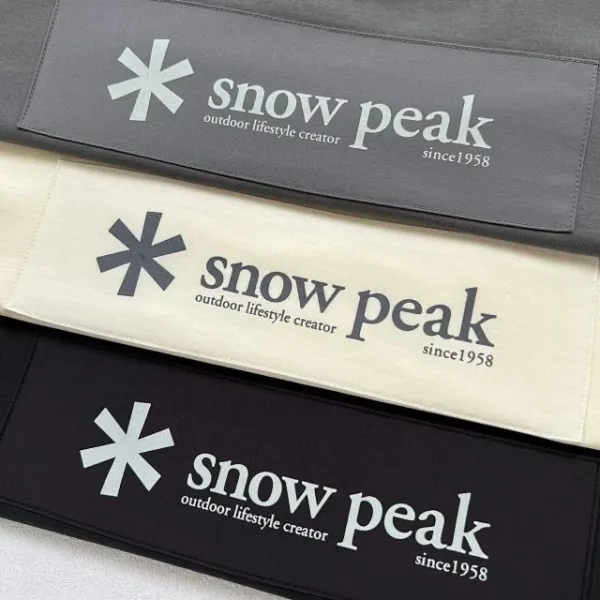 Design Snow Peak Minimal Lifestyle Crew Neck T-Shirt in Gray, Black, and Beige T-Shirts - 26
