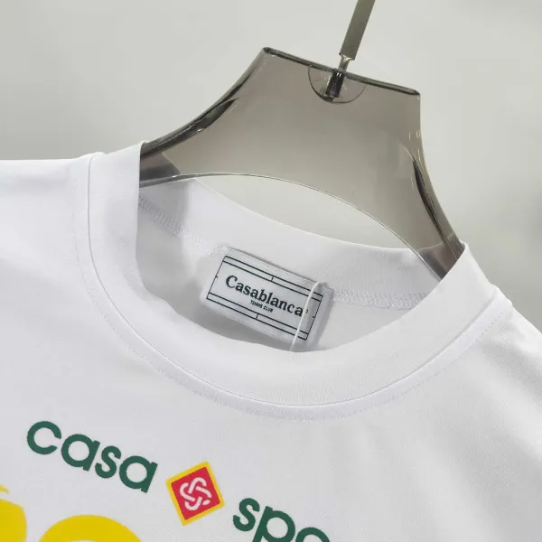 Casablanca x Casa Sport Tennis Cropped Tee and Geometric Print Leggings Set - 6