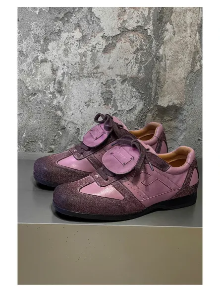 Design FOCP Purple Glitter Panel Sneakers - 6