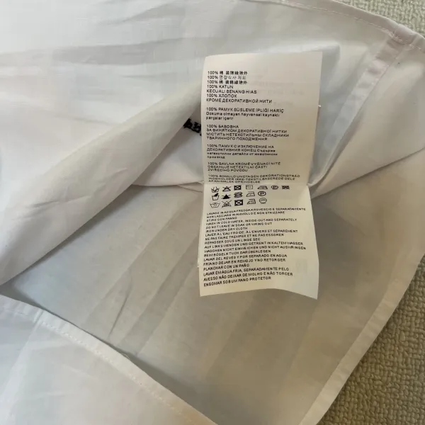 Prada Short-Sleeve Button-Up Shirt White - 8