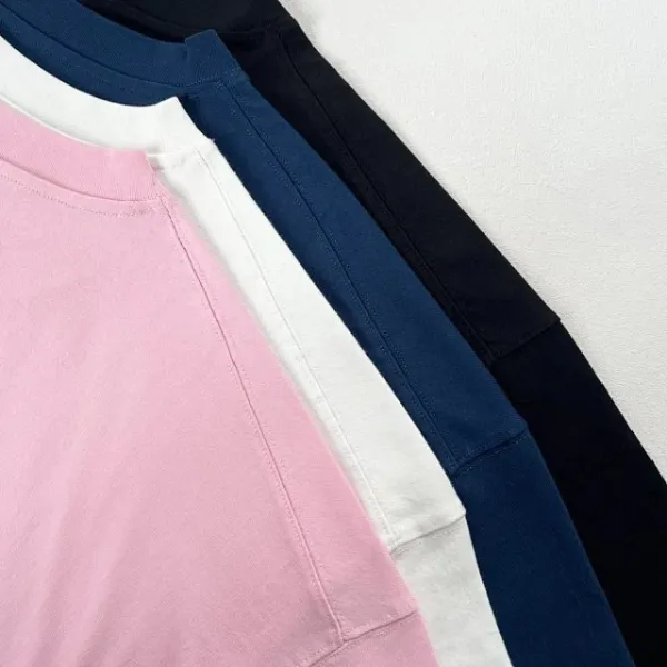 Jil Sander Logo Print Oversized T-Shirt Navy - 31