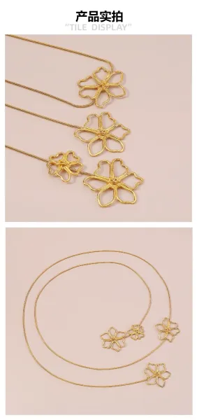 Design Abstract Two-Tone Choker Necklace Jewelry - 26