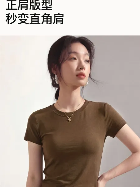 Design Nanlan Apparel 0 Polyester Regular Fit T-Shirt Gray T-Shirts - 7