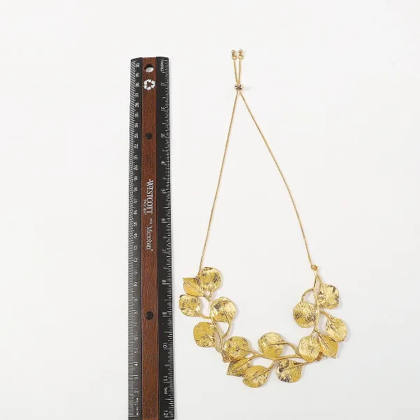 Design Abstract Two-Tone Choker Necklace Jewelry - 36