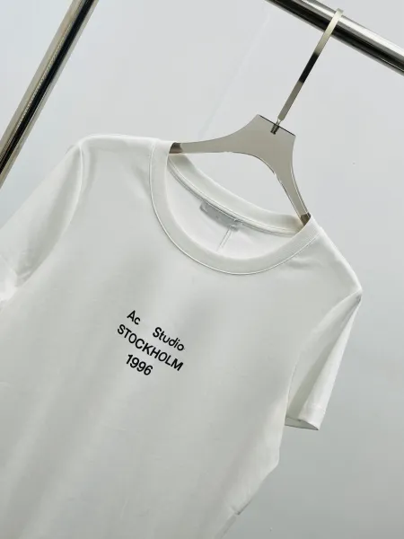 Acne Studios Stockholm 1996 Logo T-Shirt White - 9