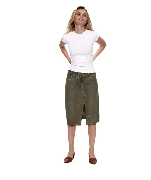 Design MACD 280G Olive Green Vest Top - 18