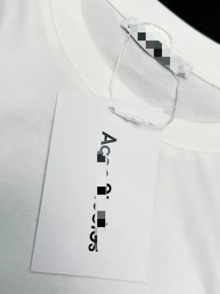 AC Milan x Unknown Artist Minimalist Graphic White T-Shirt - 8