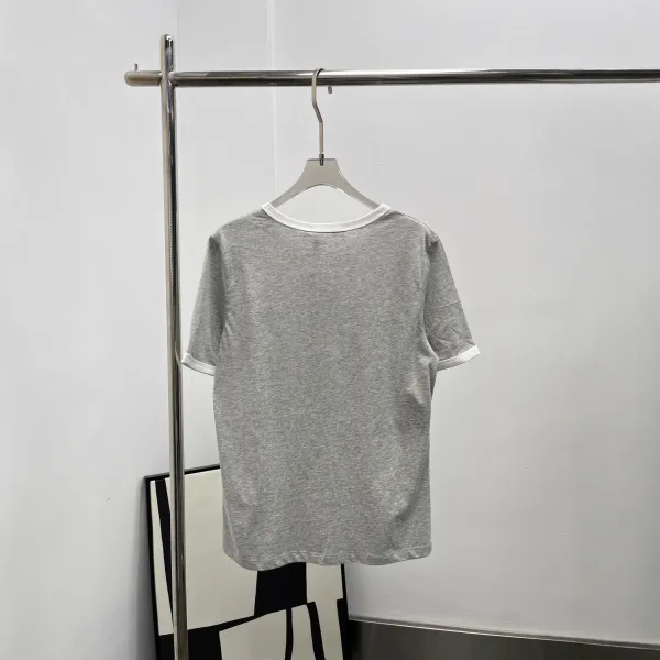 Dior Christia Dio Paris Ringer T-Shirt Gray - 8