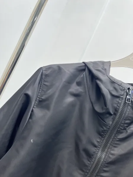 Design Windbreaker Jacket Black Outerwear - 21