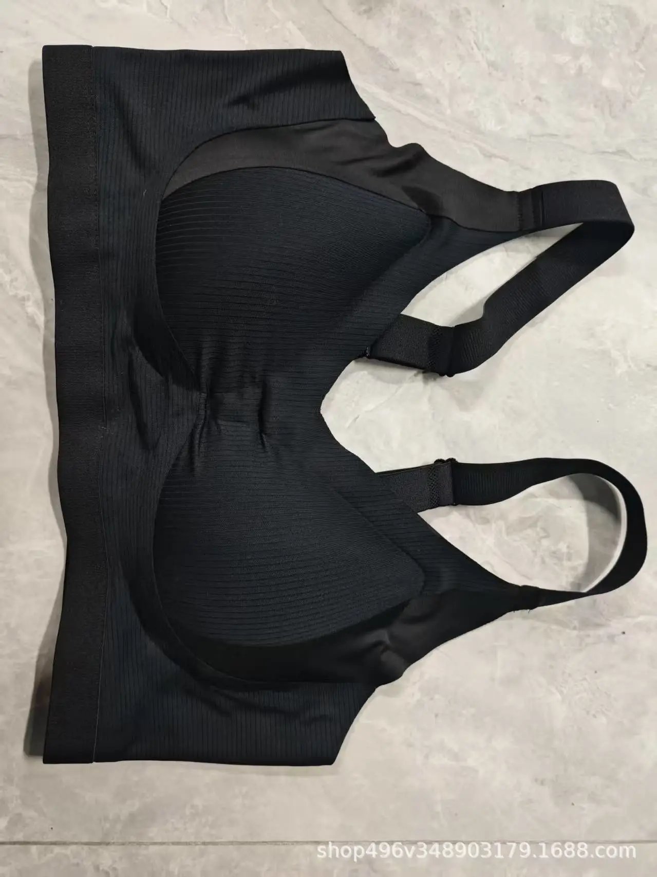 Design Seamless Ribbed Nude Wireless Bralette Underwear - 18