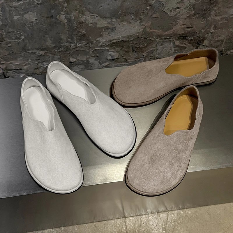 New Arrival Summer 2025 Lightweight Slip-On Slippers - Versatile for Commute, 25615 Gray White - J