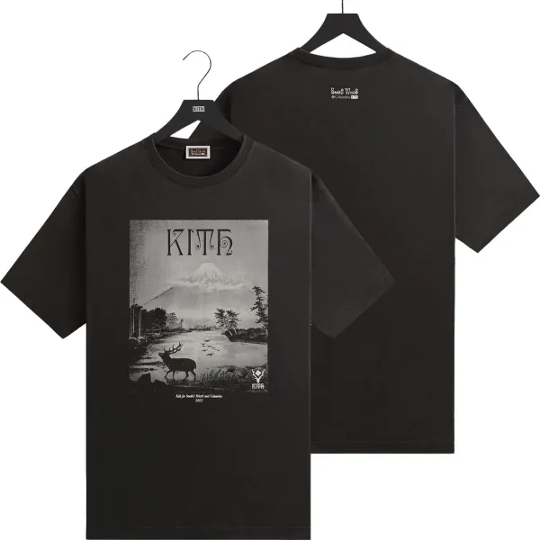 Kith x New York Rangers Hockey Graphic T-Shirt Black - 12