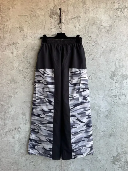 Design Lencia Camo Panel Track Pants Multicolor Pants - 4