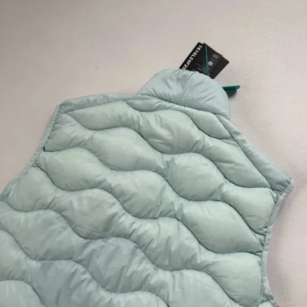 Arc'teryx Helium Down Collection Vest Light Blue with Lime Pocket Outerwear.vest - 15