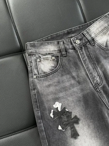 Chrome Hearts Cross-Embellished Black Sweatpants - 39
