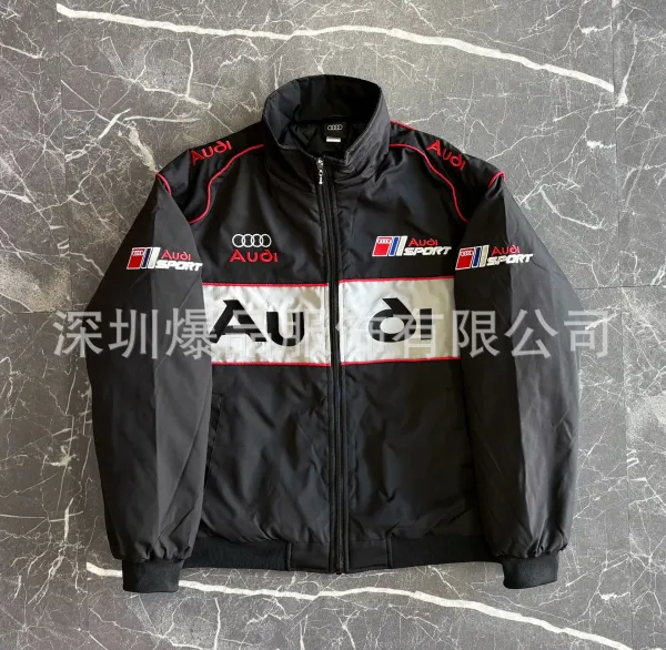 Design McLaren Mercedes-Benz F1 Team Inspired Racing Jacket Multicolor Outerwear - 49