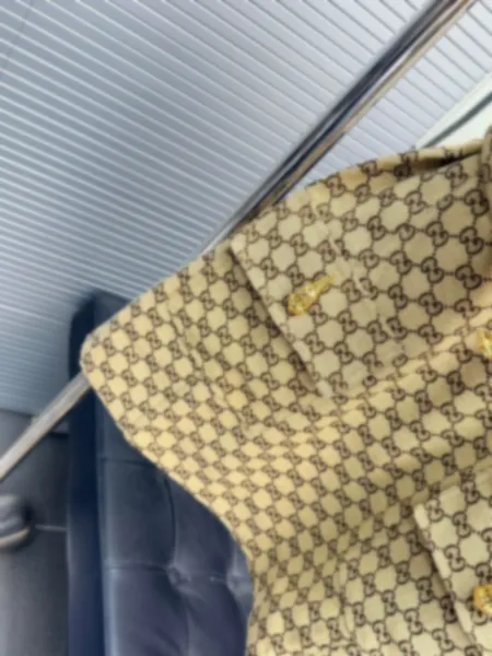 Gucci GG Marmont Checkered Dress Beige Brown Dress - 9