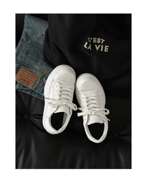 Design Chunky Platform Sneakers White - 21