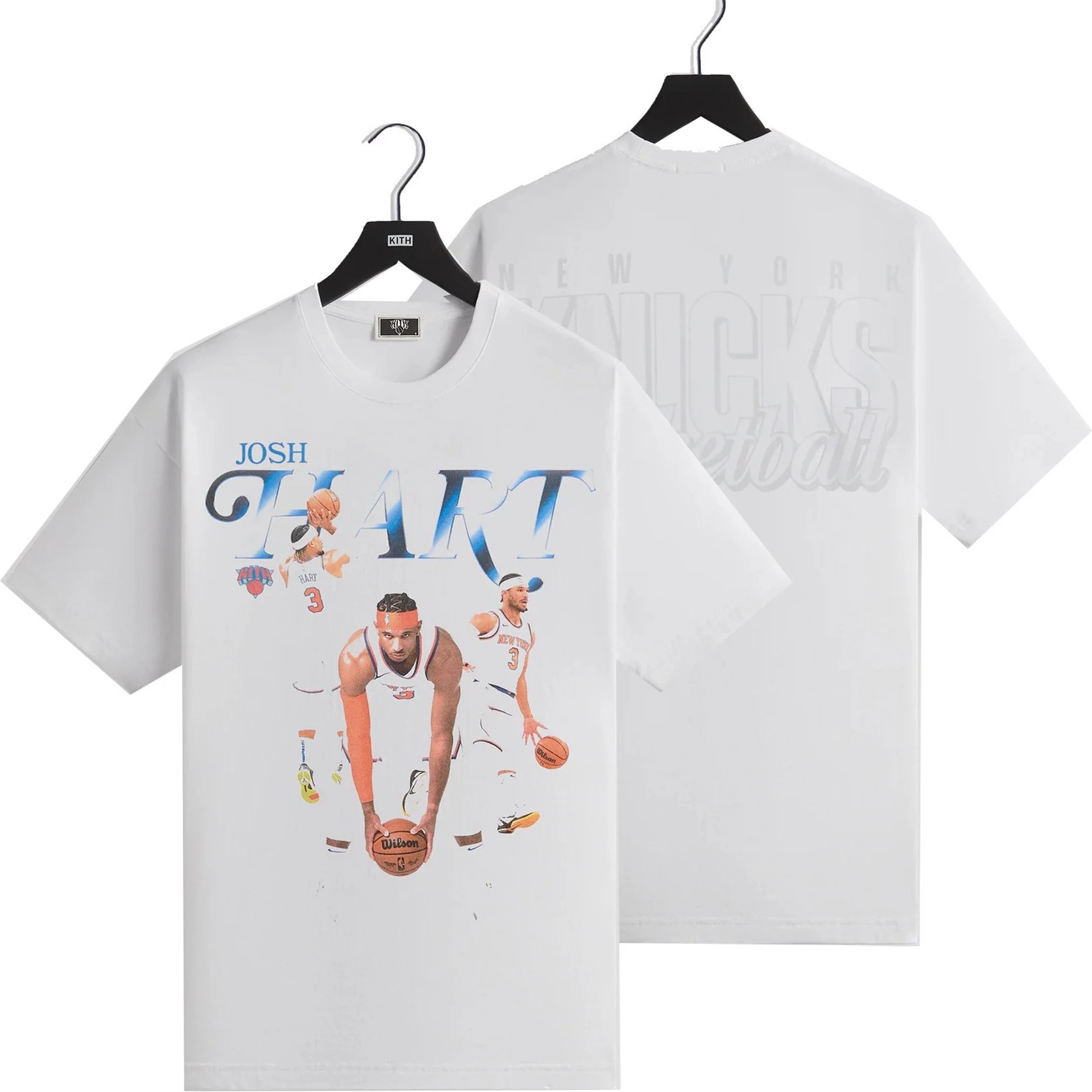Kith x New York Knicks Jalen Brunson Graphic T-Shirt Black - 33