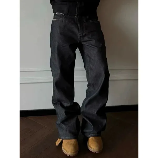 Denim Tears Black Raw Selvedge Jeans - 7