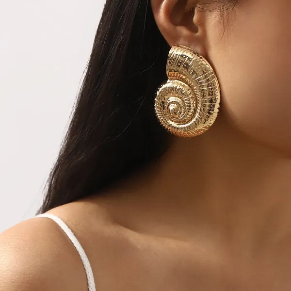 Design Fish Charm Drop Earrings Gold Silver Multicolor Jewelry - 14