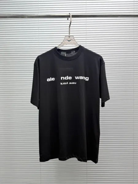 Alexander Wang New York Logo Black T-Shirt - 1