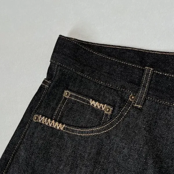 Denim Tears Black Raw Selvedge Jeans - 18
