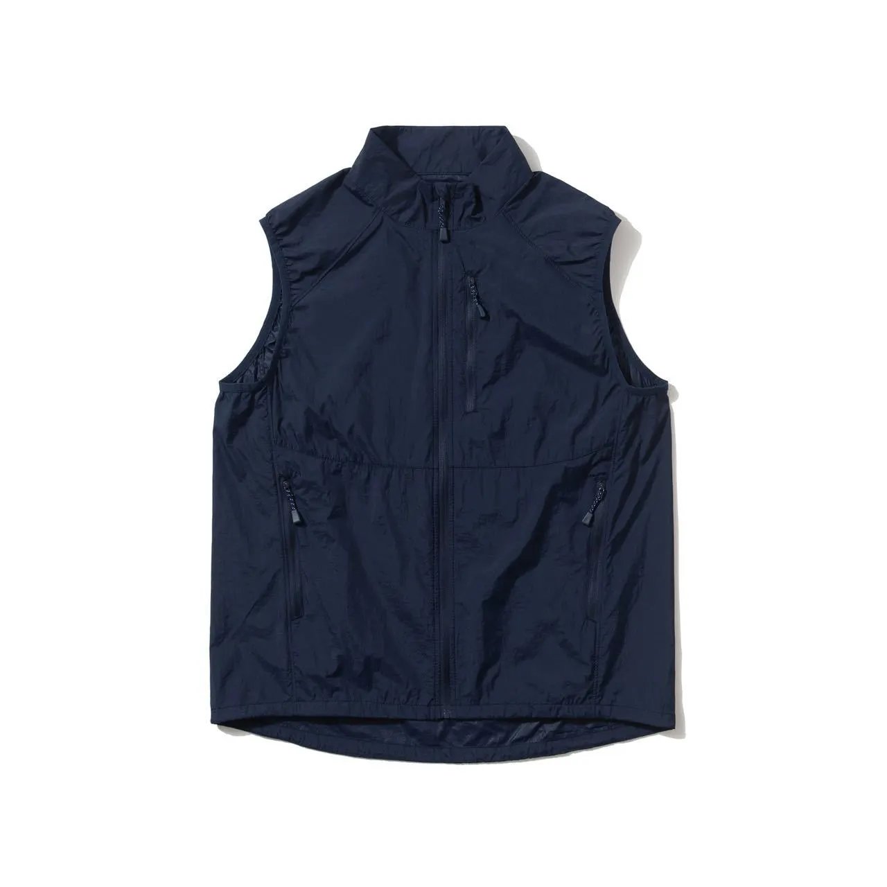 Lightweight Packable Vest Navy Outerwear.vest