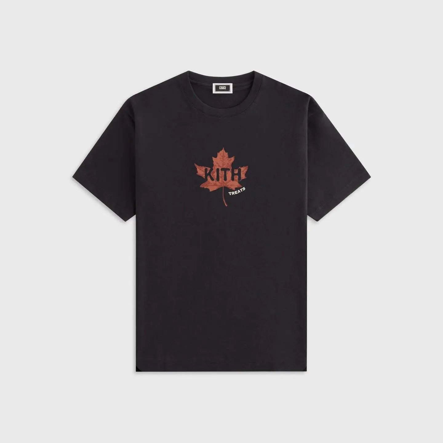 Kith Graphic Print Black White Brown Beige Casual T-Shirt