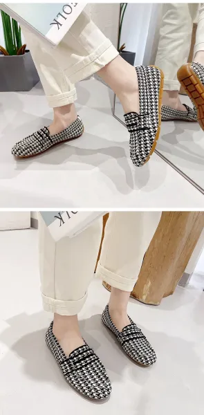 Design Loafers Dusty Rose Mesh Slip-On Casual Shoes - 19