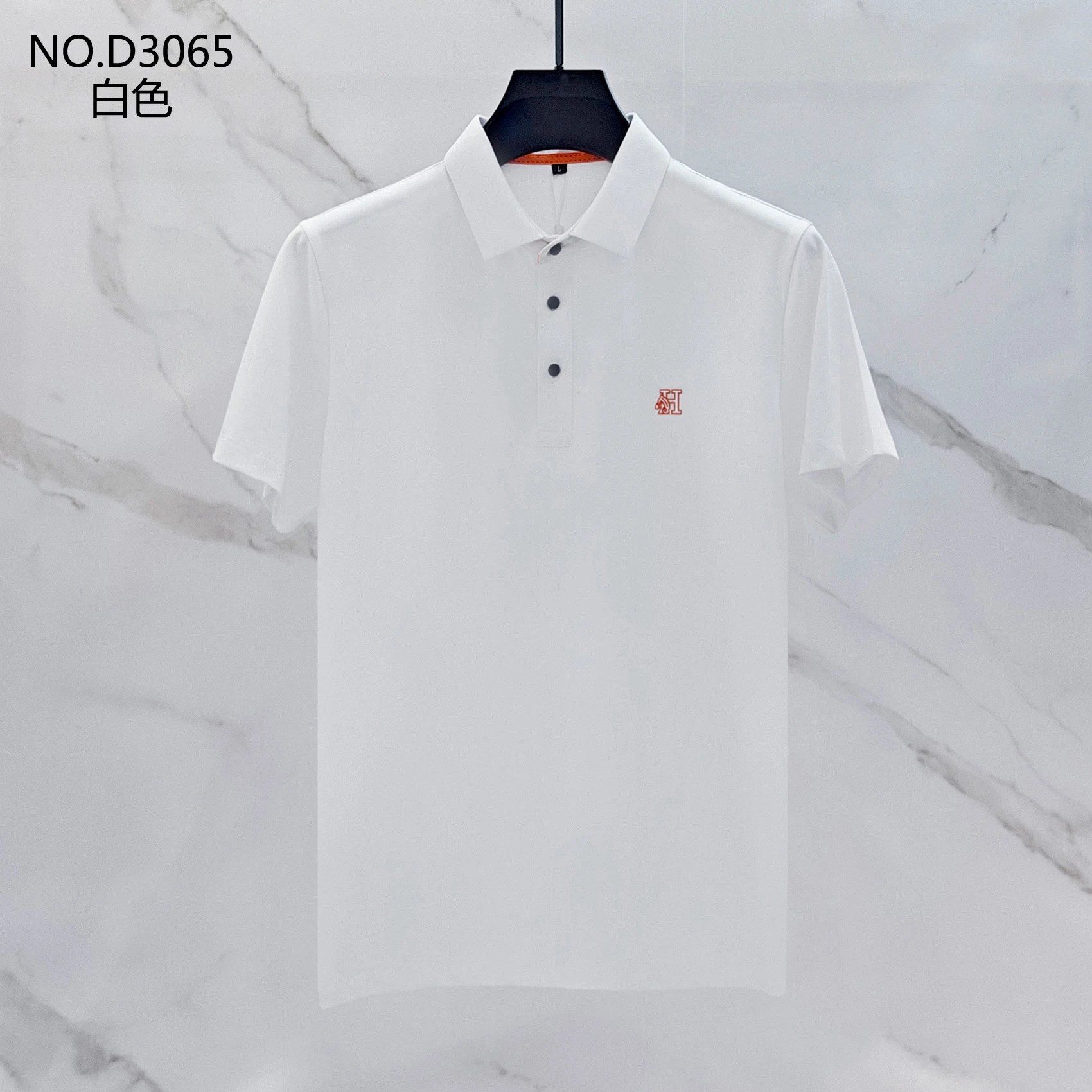 Design Polo Shirt White Tops Polo - 10