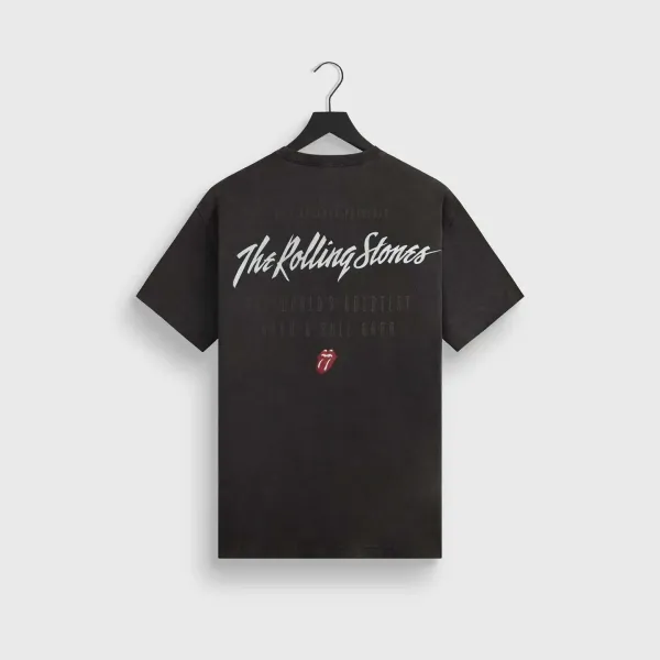 Kith x The Rolling Stones Keith Richards Graphic T-Shirt Black - 17