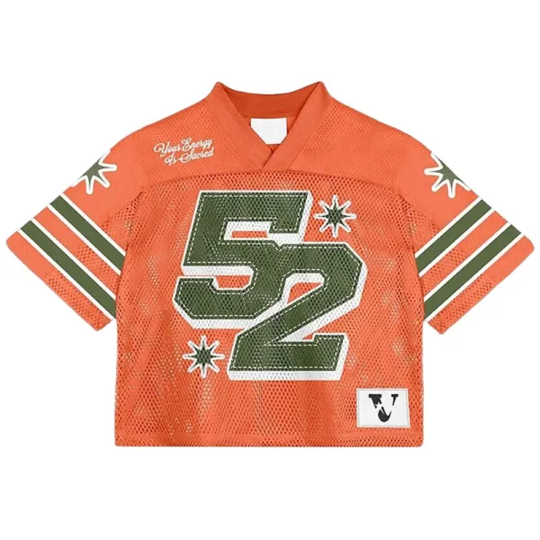 Design State of Mind x V 12 Flame Mesh Jersey Purple Jersey - 25