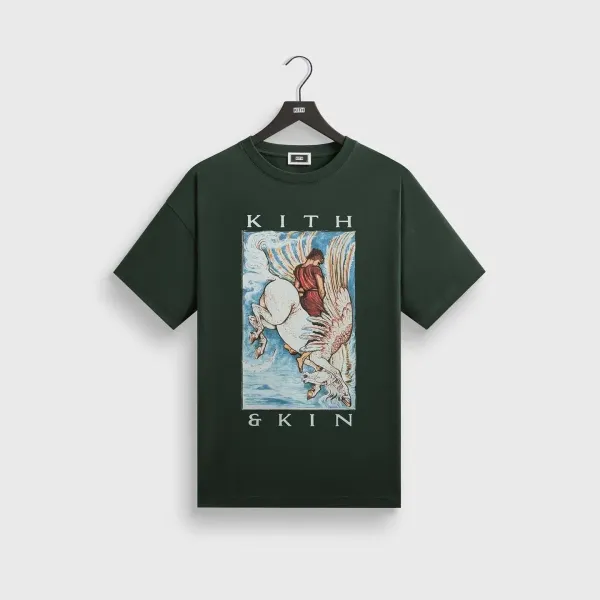 Kith x The Rolling Stones Keith Richards Graphic T-Shirt Black - 38