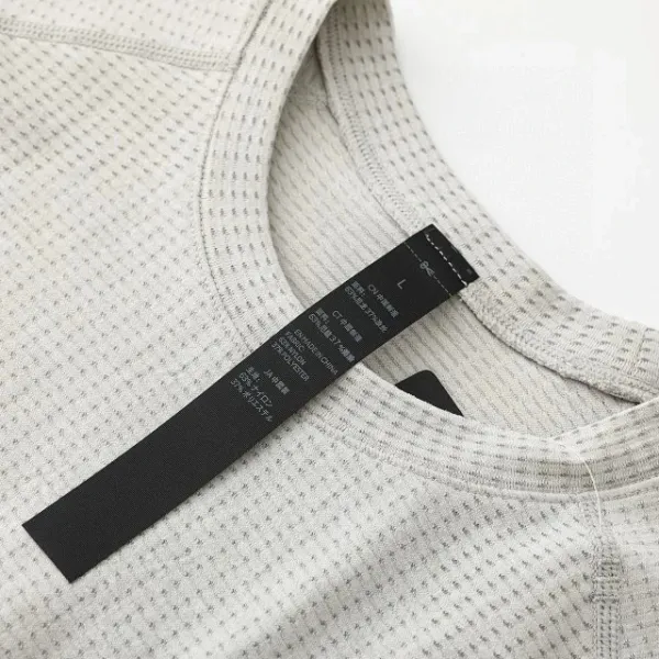 Design Textured Performance T-Shirt Gray - 40