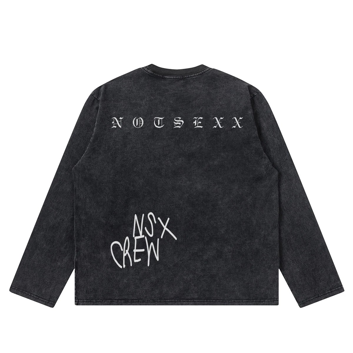 Design NOTSEXX x Leonardo DiCaprio NSX Crew Black T-Shirt T-Shirts - 10