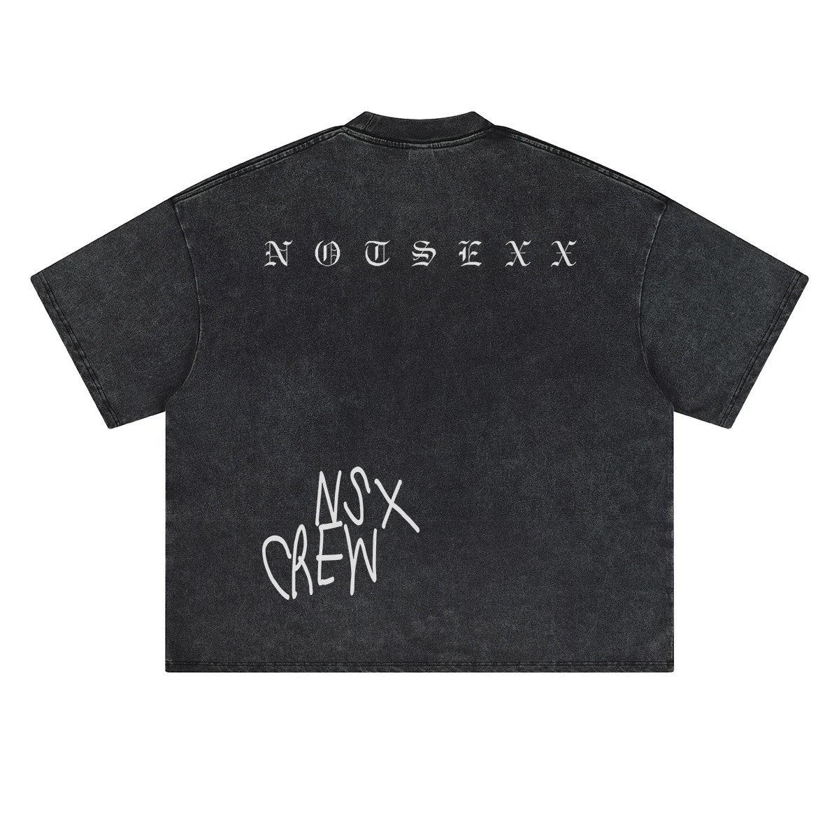Design NOTSEXX x Leonardo DiCaprio NSX Crew Black T-Shirt T-Shirts - 18