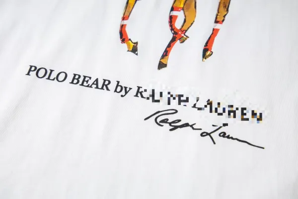 Polo Ralph Lauren Polo Bear Graphic Black T-Shirt - 8