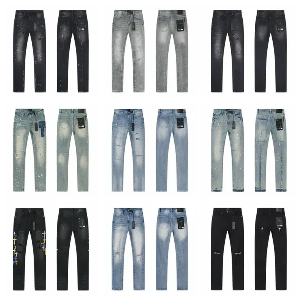 Design RTA Distressed Black Denim Jeans - 3