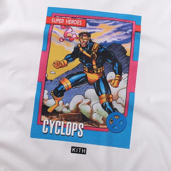 Kith x Marvel Gambit Super Heroes Graphic T-Shirt White - 31