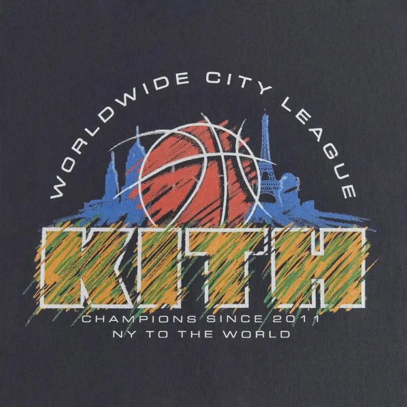 Kith x New York Knicks Jalen Brunson Graphic T-Shirt Black - 26