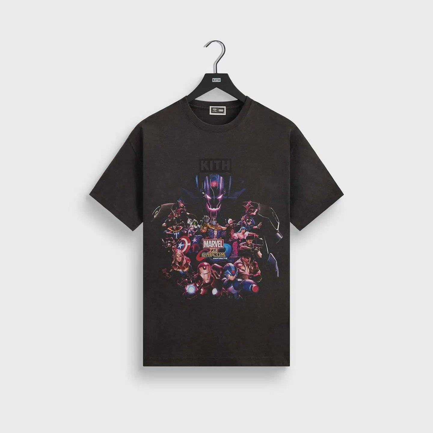 Kith x Marvel x Capcom Street Fighter Graphic T-Shirt Black - 17