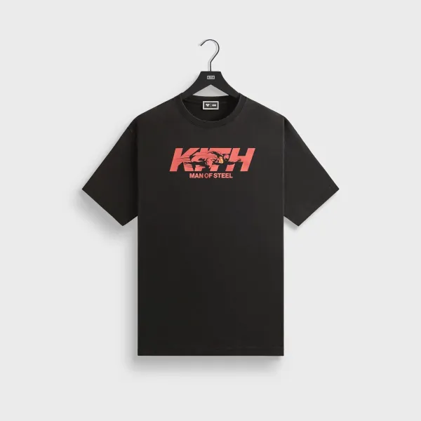 Kith Man of Steel Black T-Shirt - 1