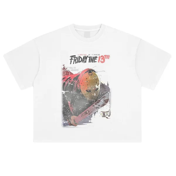 Design Friday the 13th Horror Graphic T-Shirt - 17