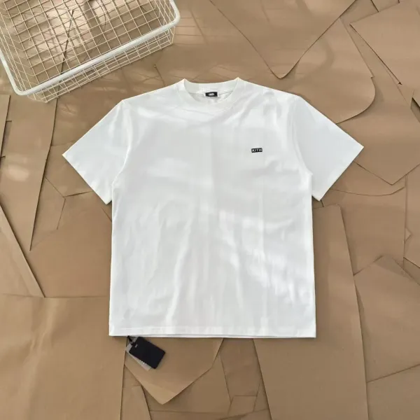 Kith Logo Tee Beige T-Shirt - 16