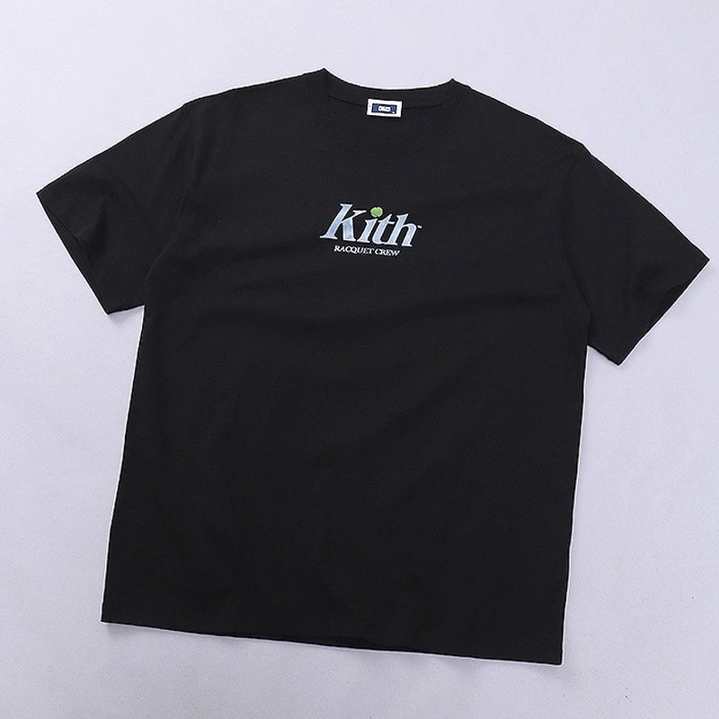 Design Cityscape Figure Print Black T-Shirt - 5