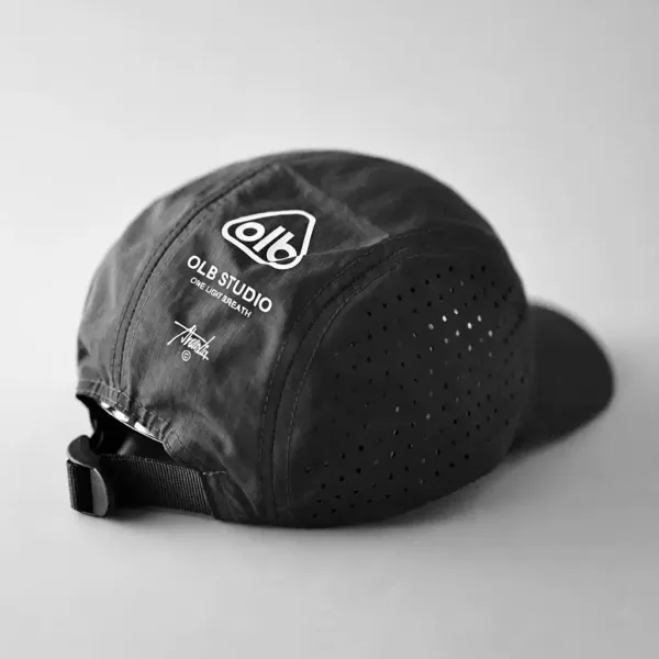 A Bathing Ape Stüssy x Bape Perforated Camp Cap Beige Hat Hats - 3