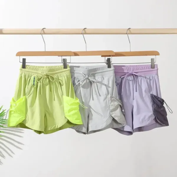 Design Layered Utility Shorts Light Gray - 2