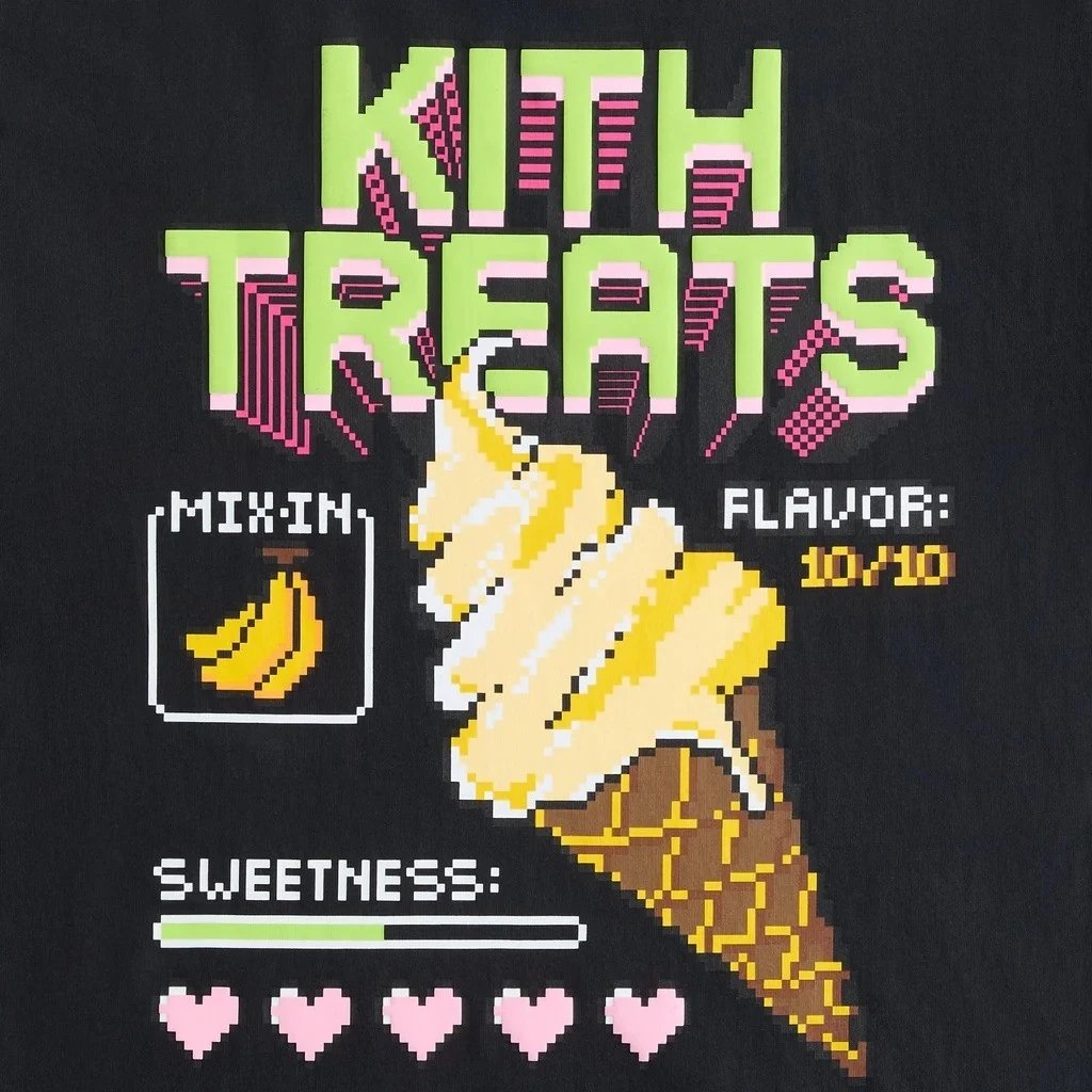 Kith x Disney Mickey Mouse Floral Embroidery White T-Shirt - 35