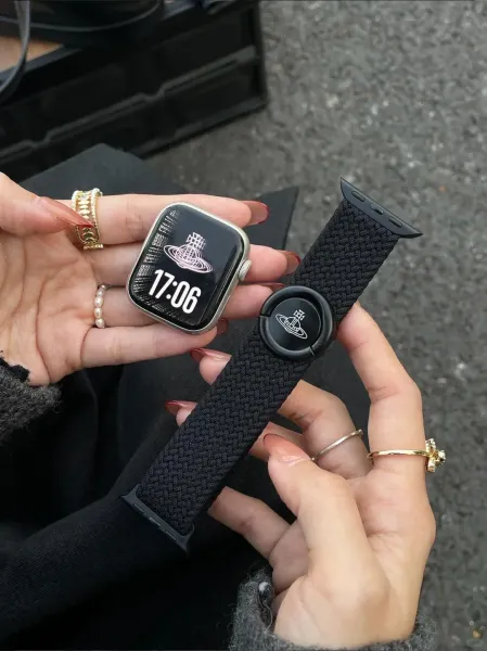 Vivienne Westwood x Apple Watch Band Black Smartwatch Smartwatches - 1